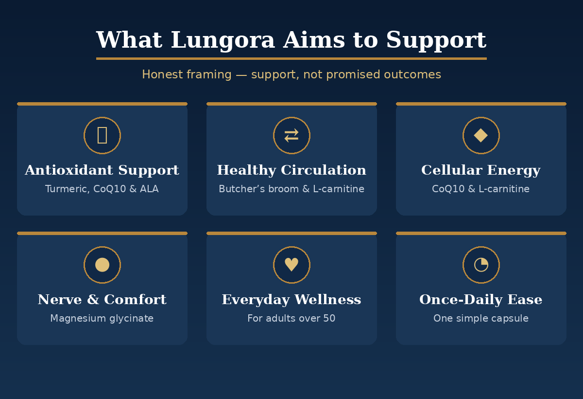 Lungora benefits